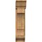 Ekena Millwork Balboa Traditional Rough Sawn Bracket w/ Offset Brace, Western Red Cedar, 8"W x 22"D x 34"H BKT0806X22X34BOA01RWR - alternate 2